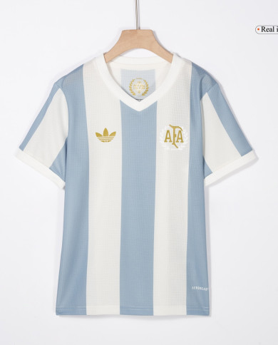 Kids Argentina 50th Anniversary Kit Jersey+Shorts 2024
