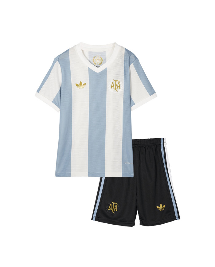 Kids Argentina 50th Anniversary Kit Jersey+Shorts 2024