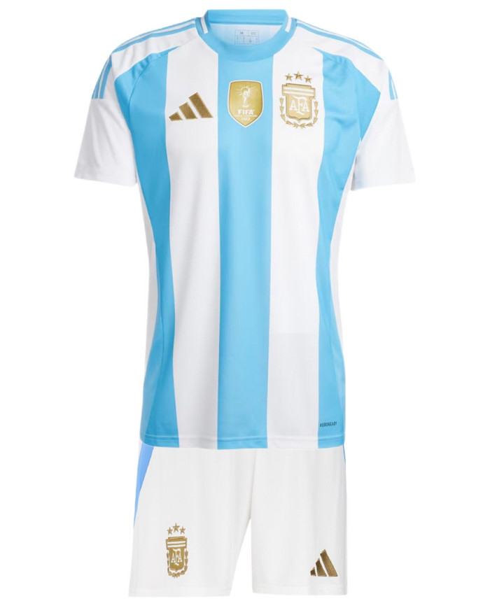 Kids Argentina Home Kit Copa America 2024