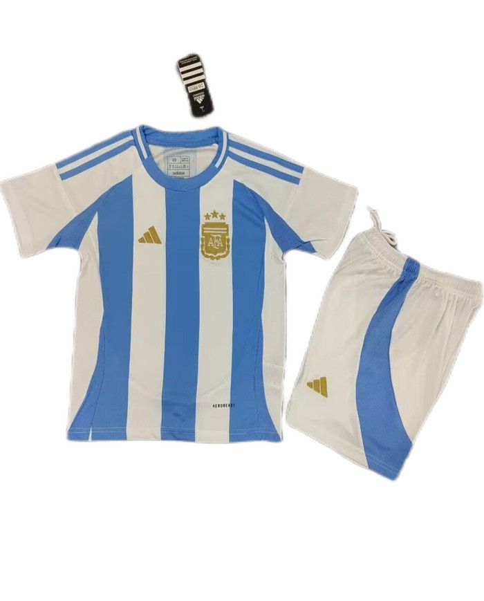Kids Argentina Home Kit Copa America 2024
