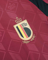 Kids Belgium Home Jersey Kit Euro 2024