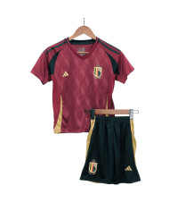 Kids Belgium Home Jersey Kit Euro 2024