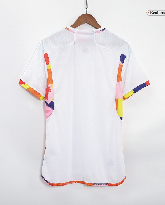 Belgium Soccer Jersey Away Player Version World Cup 2022