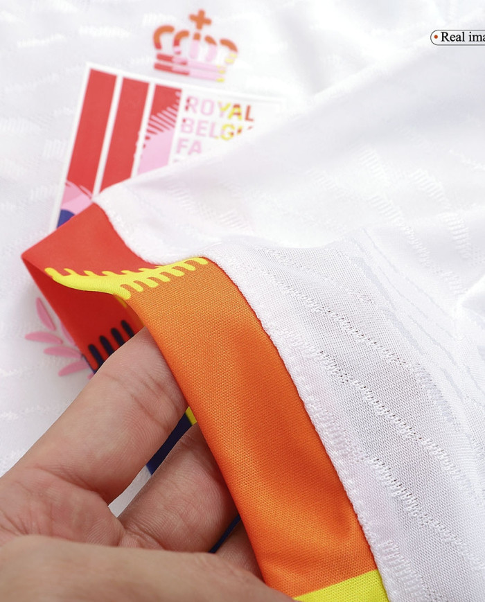 Belgium Soccer Jersey Away Player Version World Cup 2022