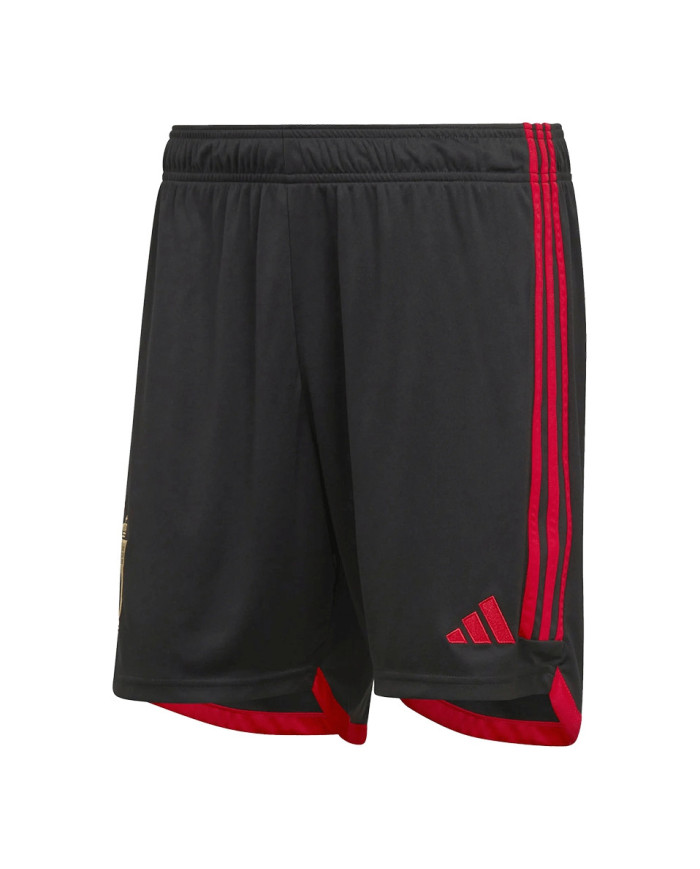 Belgium Soccer Shorts Home Replica World Cup 2022