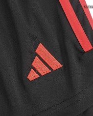 Belgium Soccer Shorts Home Replica World Cup 2022