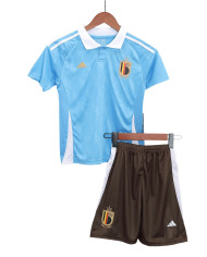 Kids Belgium Away Jersey Kit Euro 2024
