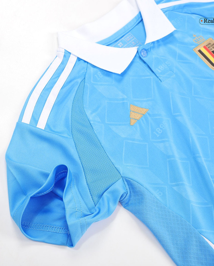 Kids Belgium Away Jersey Kit Euro 2024