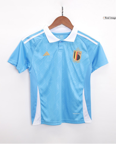 Kids Belgium Away Jersey Kit Euro 2024
