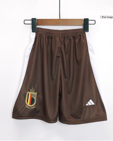Kids Belgium Away Jersey Kit Euro 2024