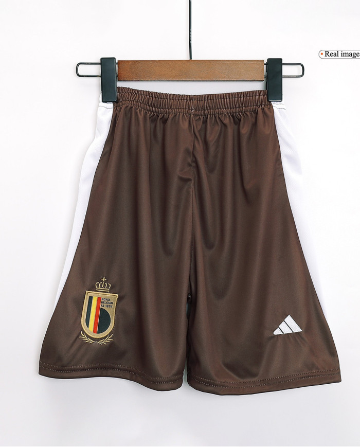 Kids Belgium Away Jersey Kit Euro 2024