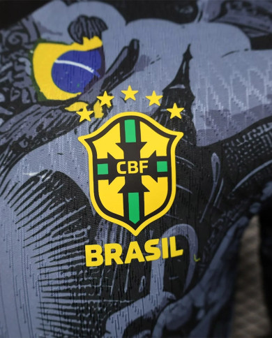 Brazil Christ the Redeemer Match Jersey 2024 Brazil Christ the Redeemer Match Jersey 2024