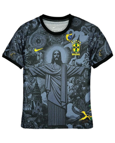 Brazil Christ the Redeemer Match Jersey 2024 Brazil Christ the Redeemer Match Jersey 2024