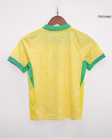 Kids Brazil Home Kit Copa America 2024 Kids Brazil Home Kit Copa America 2024