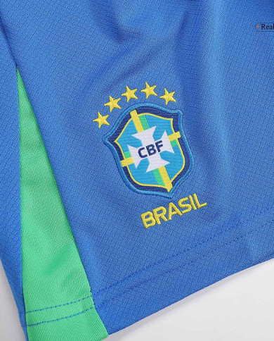Kids Brazil Home Kit Copa America 2024 Kids Brazil Home Kit Copa America 2024