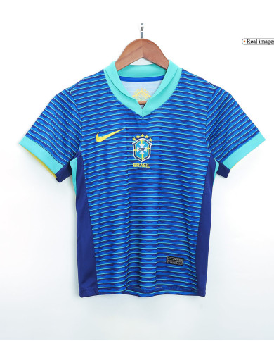 Kids Brazil Away Kit Copa America 2024 Kids Brazil Away Kit Copa America 2024