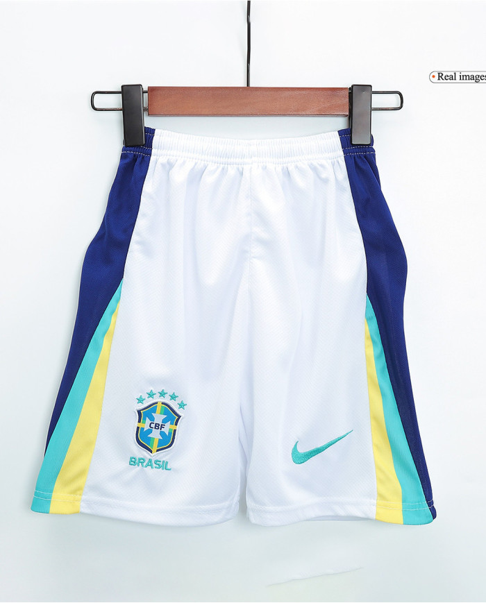 Kids Brazil Away Kit Copa America 2024