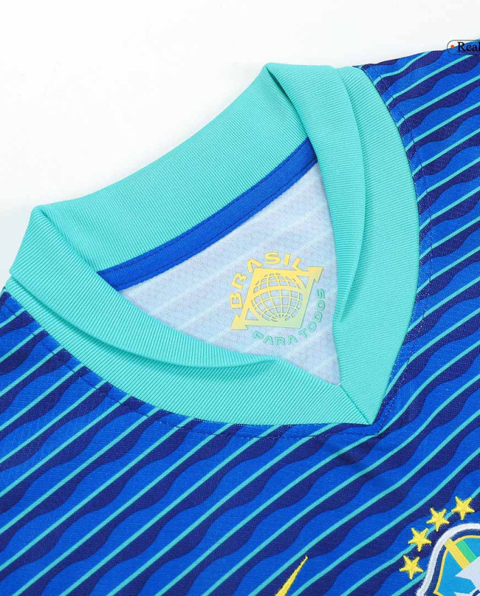 Kids Brazil Away Kit Copa America 2024