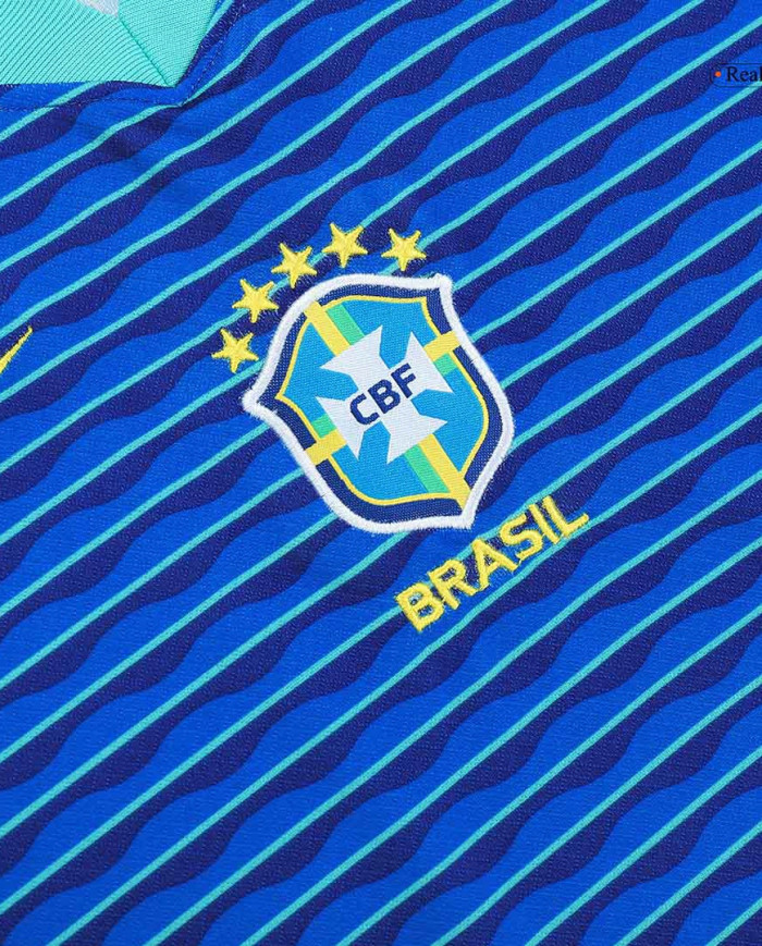 Kids Brazil Away Kit Copa America 2024