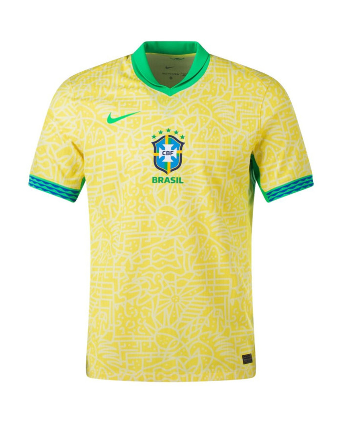 Brazil Home Kit (Jersey+Shorts) Copa America 2024