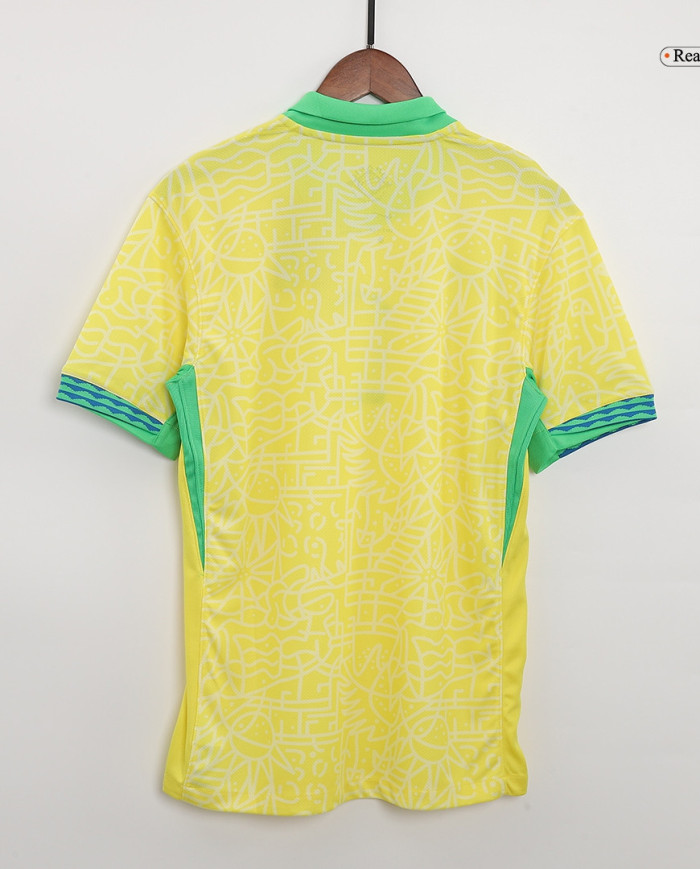 Brazil Home Kit (Jersey+Shorts) Copa America 2024