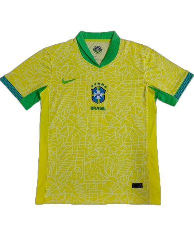 Brazil Home Kit (Jersey+Shorts) Copa America 2024 Brazil Home Kit (Jersey+Shorts) Copa America 2024