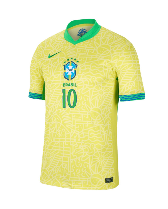 RODRYGO 10 Brazil Home Jersey Copa America 2024