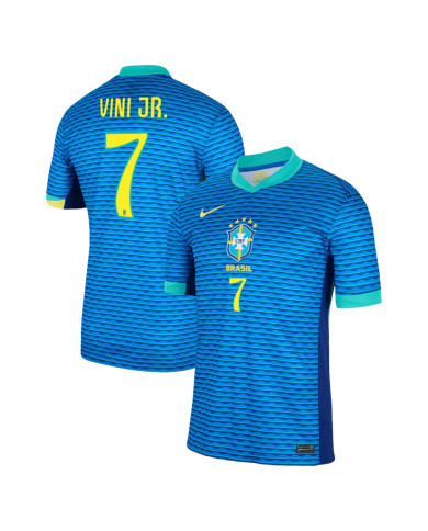 VINI JR. 7 Brazil Away Jersey Copa America 2024 VINI JR. 7 Brazil Away Jersey Copa America 2024