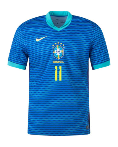 RAPHINHA 11 Brazil Away Jersey Copa America 2024 RAPHINHA 11 Brazil Away Jersey Copa America 2024