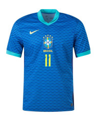 RAPHINHA 11 Brazil Away Jersey Copa America 2024
