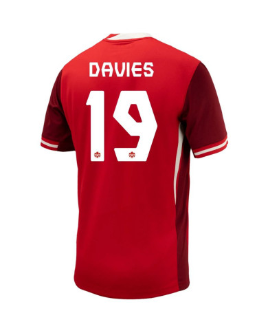 DAVIES 19 Canada Home Jersey Copa America 2024 DAVIES 19 Canada Home Jersey Copa America 2024