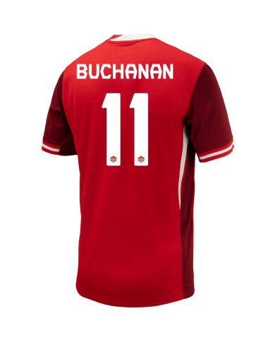 BUCHANAN 11 Canada Home Jersey Copa America 2024 BUCHANAN 11 Canada Home Jersey Copa America 2024