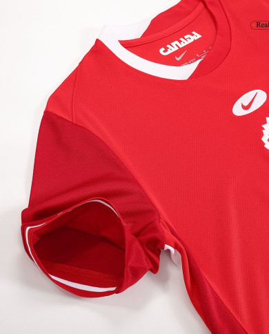 BUCHANAN 11 Canada Home Jersey Copa America 2024 BUCHANAN 11 Canada Home Jersey Copa America 2024