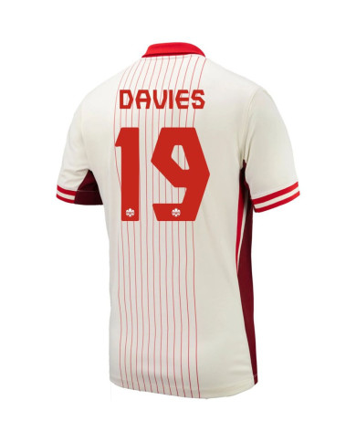 DAVIES 19 Canada Away Jersey Copa America 2024 DAVIES 19 Canada Away Jersey Copa America 2024