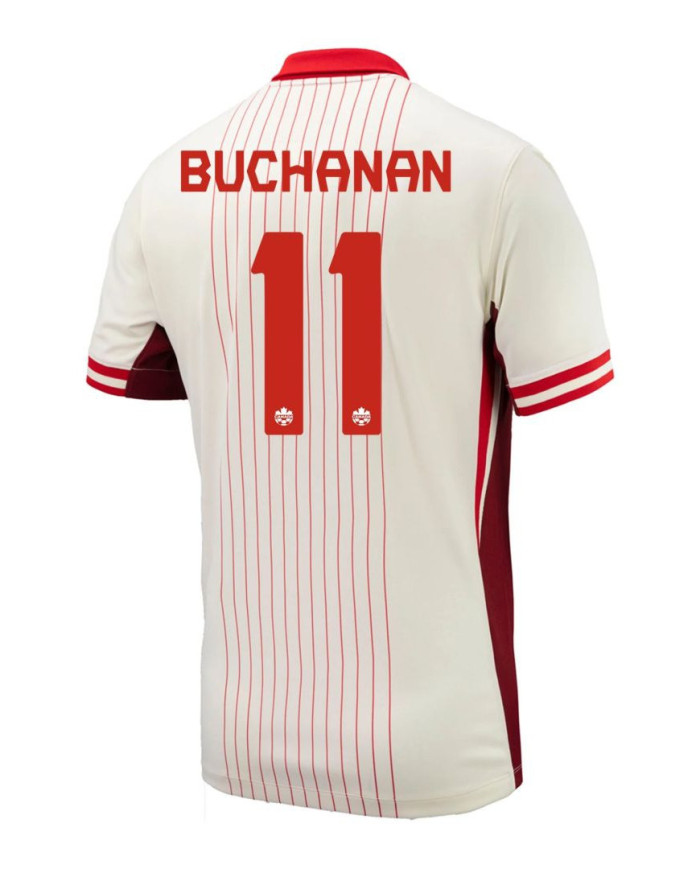 BUCHANAN 11 Canada Away Jersey Copa America 2024