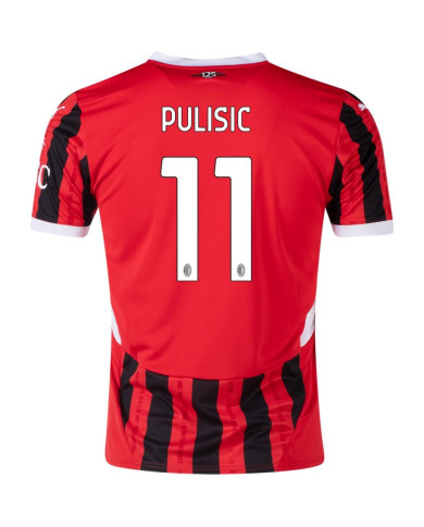 Pulisic 11 AC Milan Jersey Home 2024/25