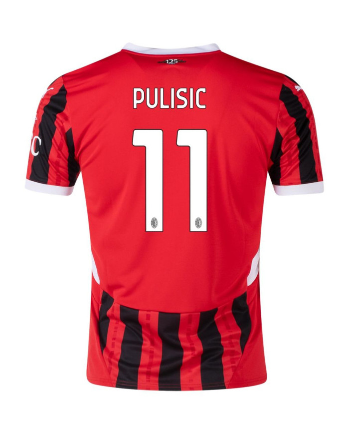Pulisic 11 AC Milan Jersey Home 2024/25