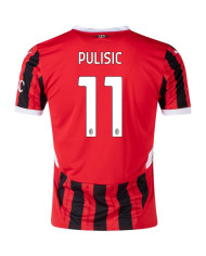 Pulisic 11 AC Milan Jersey Home 2024/25