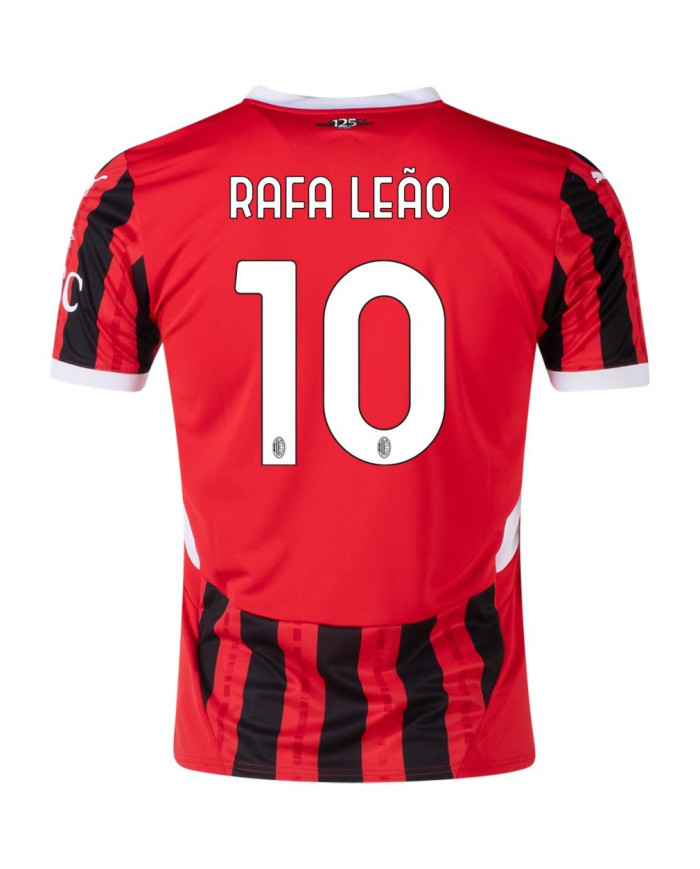 RAFA LEÃO 10 AC Milan Jersey Home 2024/25