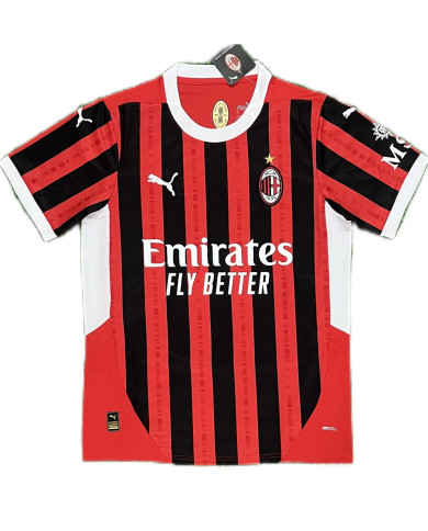 RAFA LEÃO 10 AC Milan Jersey Home 2024/25