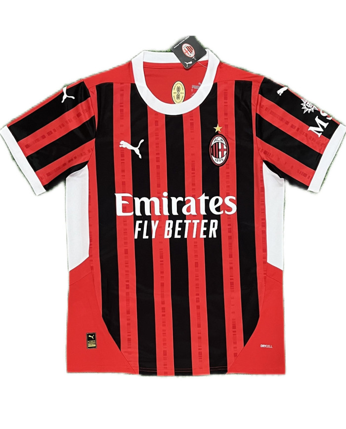 RAFA LEÃO 10 AC Milan Jersey Home 2024/25