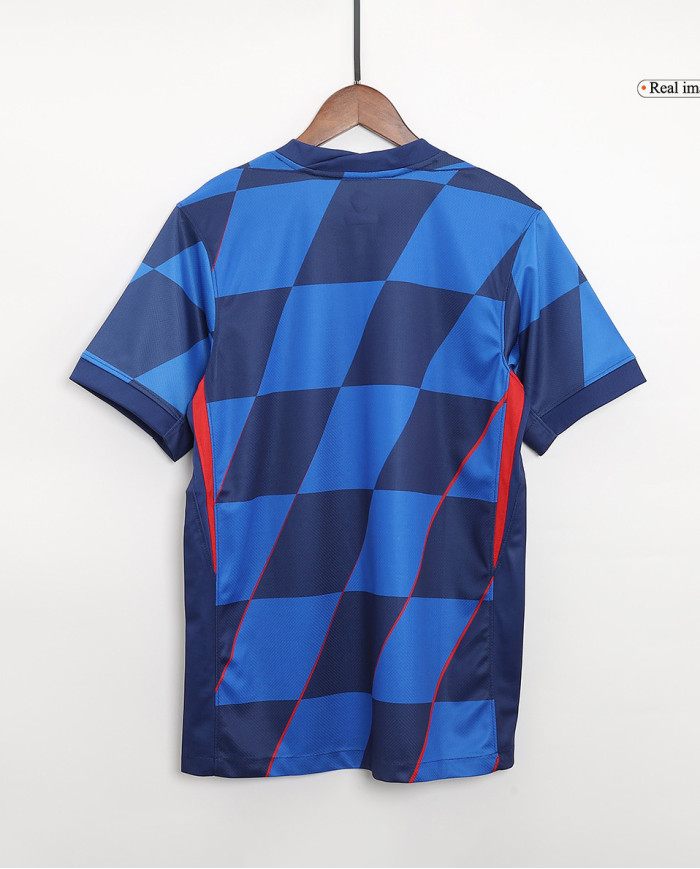 Men's Croatia Away Kit(Jersey+Shorts) Euro 2024