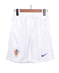 Croatia Home Soccer Shorts Euro 2024