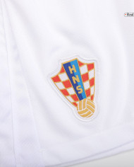Croatia Home Soccer Shorts Euro 2024