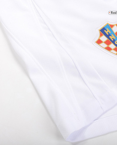 Croatia Home Soccer Shorts Euro 2024 Croatia Home Soccer Shorts Euro 2024