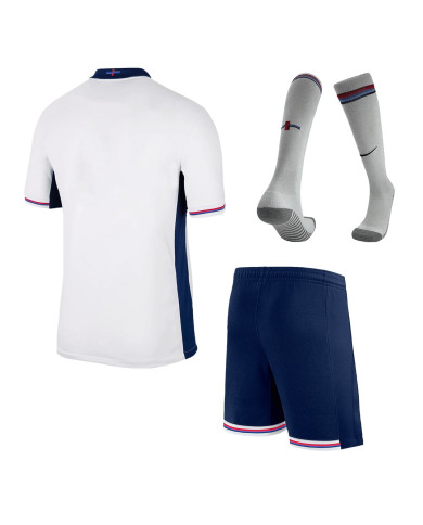 England Home Whole Kit(Jersey+Shorts+Socks) Euro 2024 England Home Whole Kit(Jersey+Shorts+Socks) Euro 2024