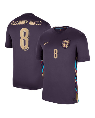 ALEXANDER-ARNOLD 8 England Away Jersey Euro 2024 ALEXANDER-ARNOLD 8 England Away Jersey Euro 2024