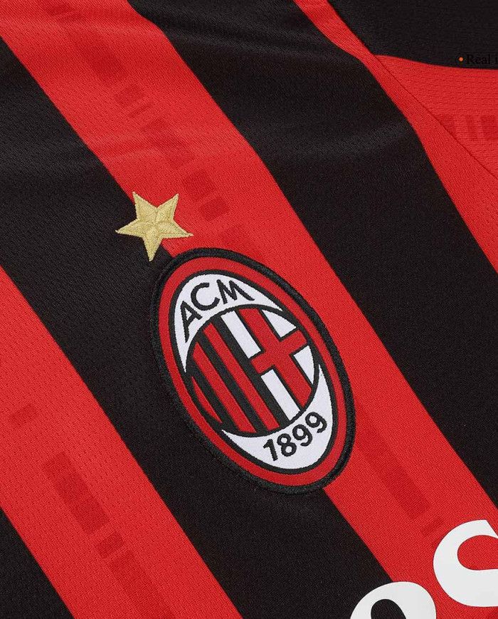 GIMENEZ 7 AC Milan Home Jersey 2024/25