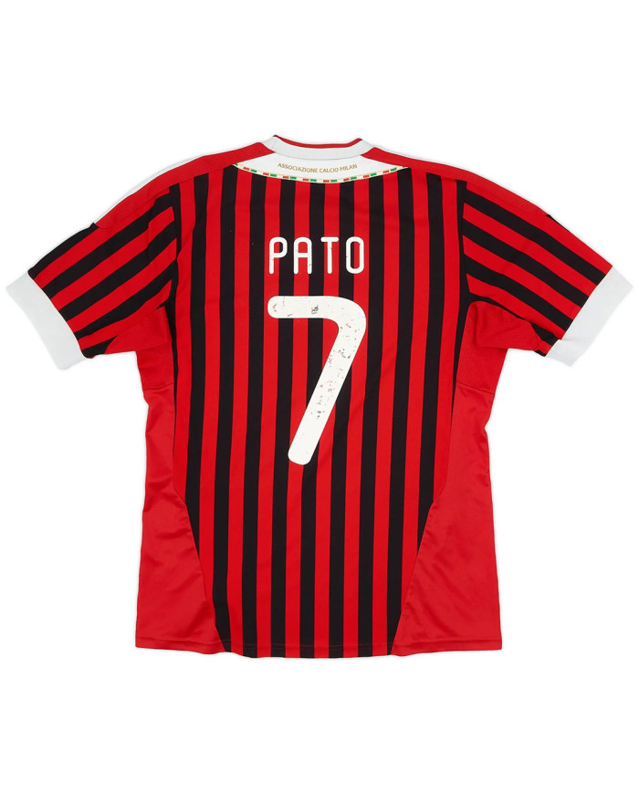 PATO 7 Retro AC Milan Home Jersey 2011/12