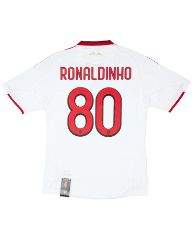 Ronaldinho 80 Retro AC Milan Away Jersey 2009/10